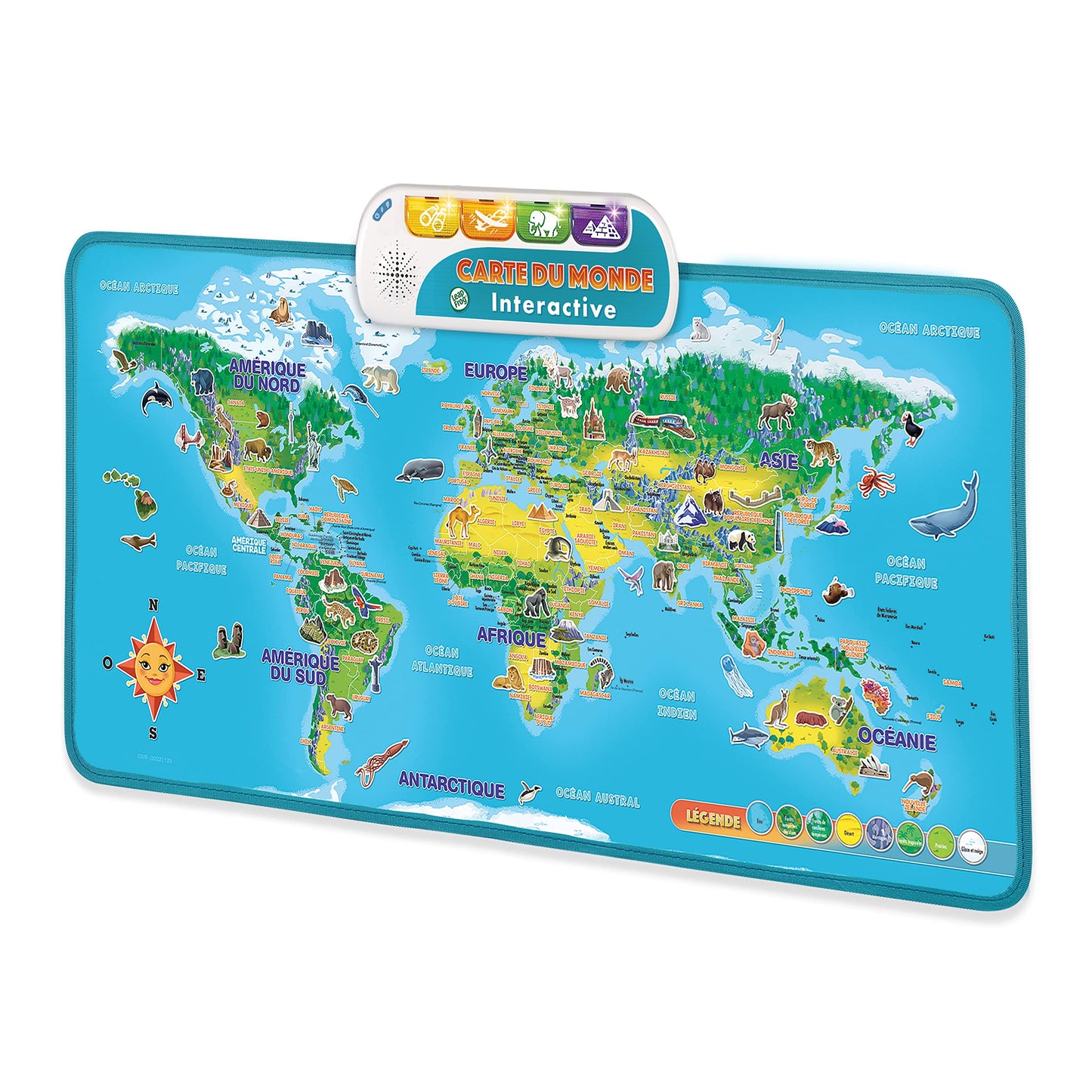 LeapFrog Touch & Learn World Map (French Version)