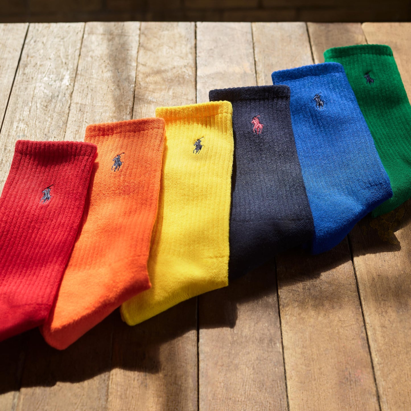 Polo Ralph Lauren Classic Cotton Crew Sock, Black, One Size