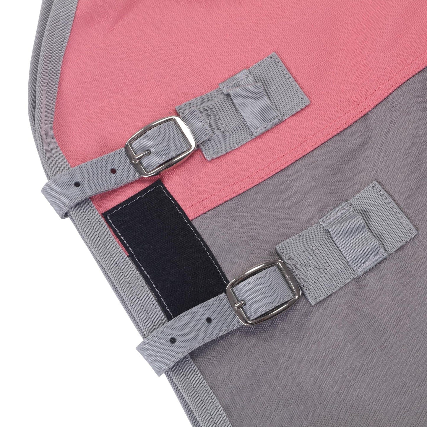 LEAFOREST 1200D Horse Blanket Waterproof Breathable Turnout (no Filling) Standard Neck Horse Sheet Pink Grey 72IN