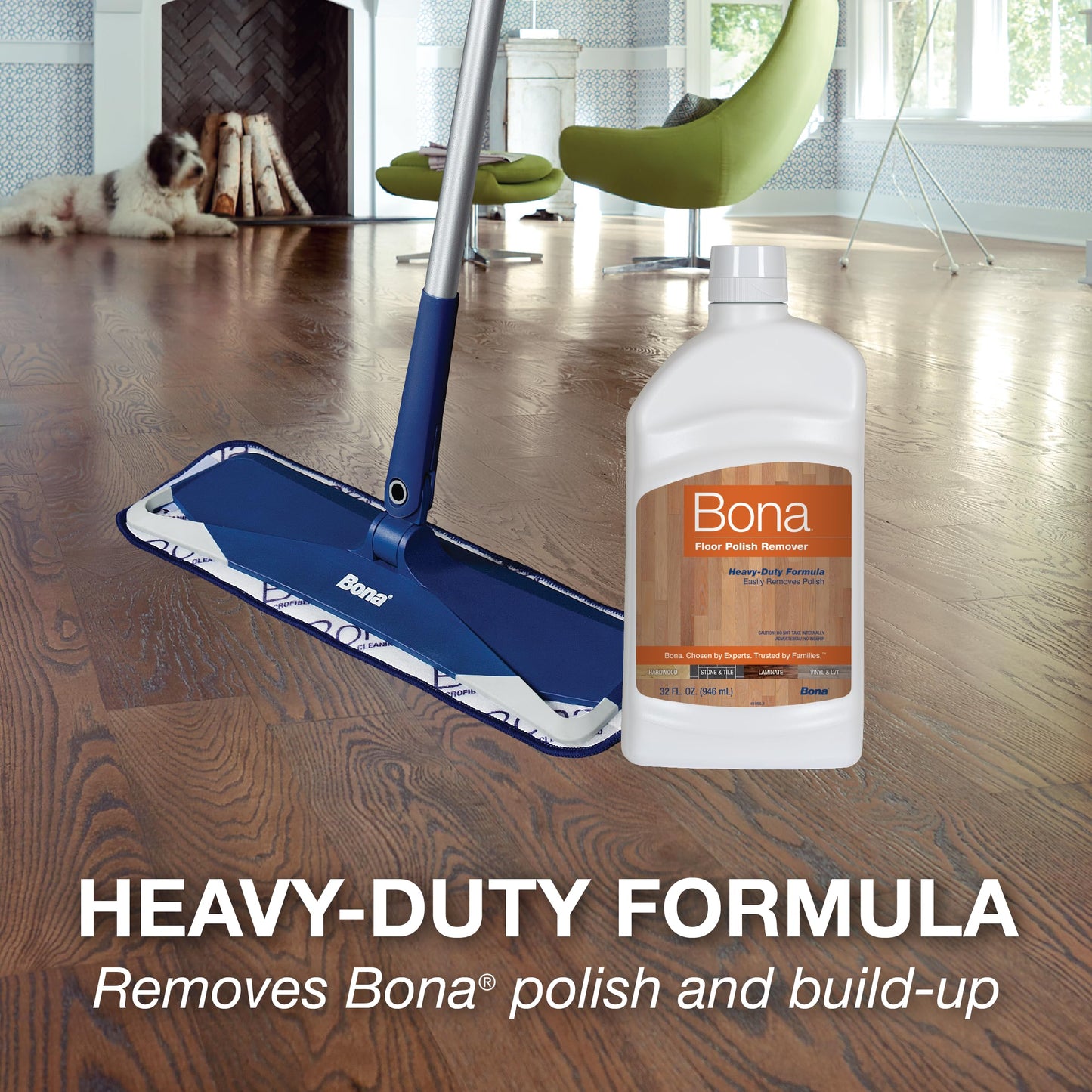 Bona Polish Remover, 32 Fl Oz