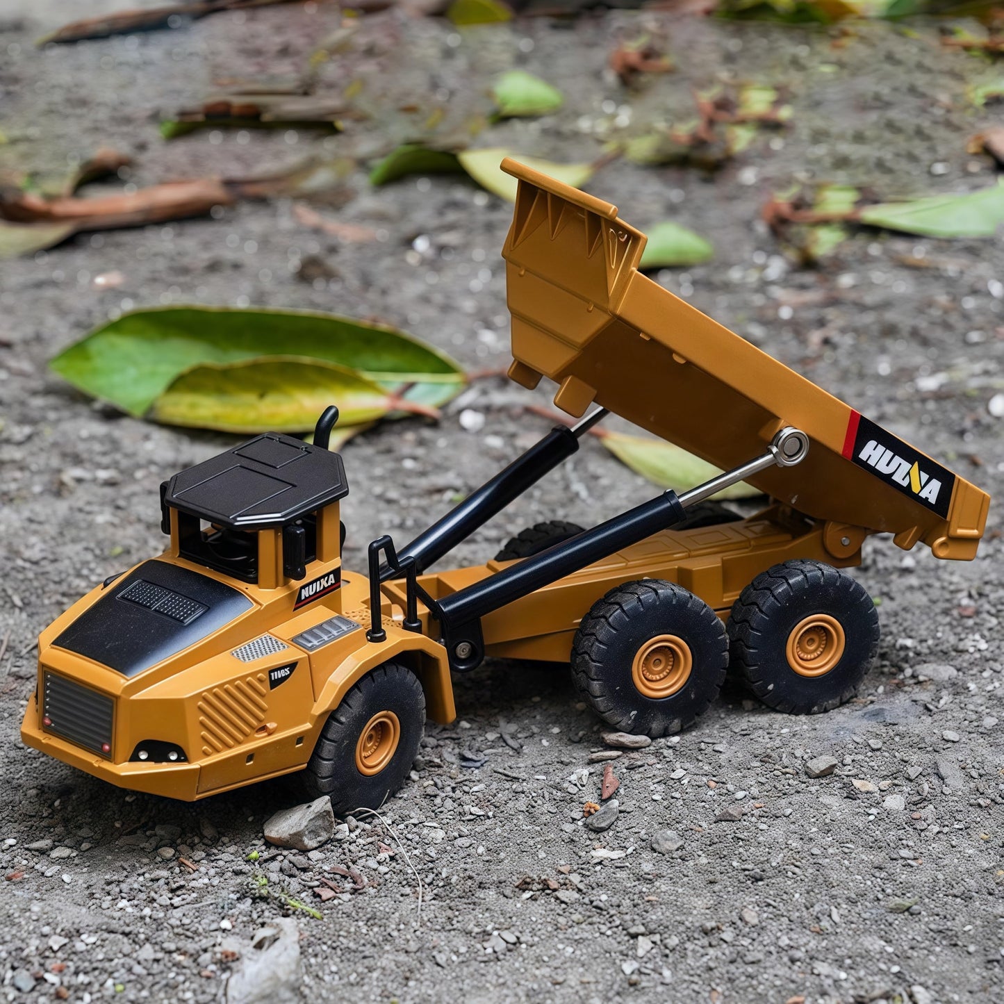 Gemini&Genius Heavy Metal Die-cast Articulated Dump Truck Excavator Engineering Vehicle Construction Alloy Models Toys for Kids and Decoration House Set (Dump Truck& Excavator Suit)