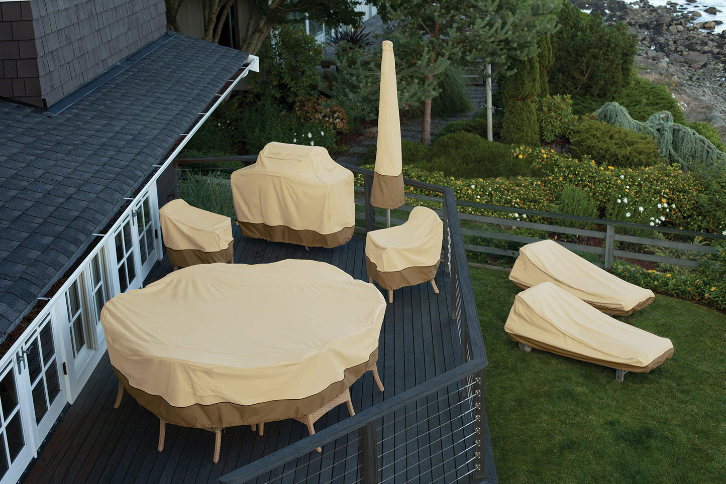 Classic Accessories 73952 Veranda Cart-Style Barbecue Cover, XXX Large, 72-Inch