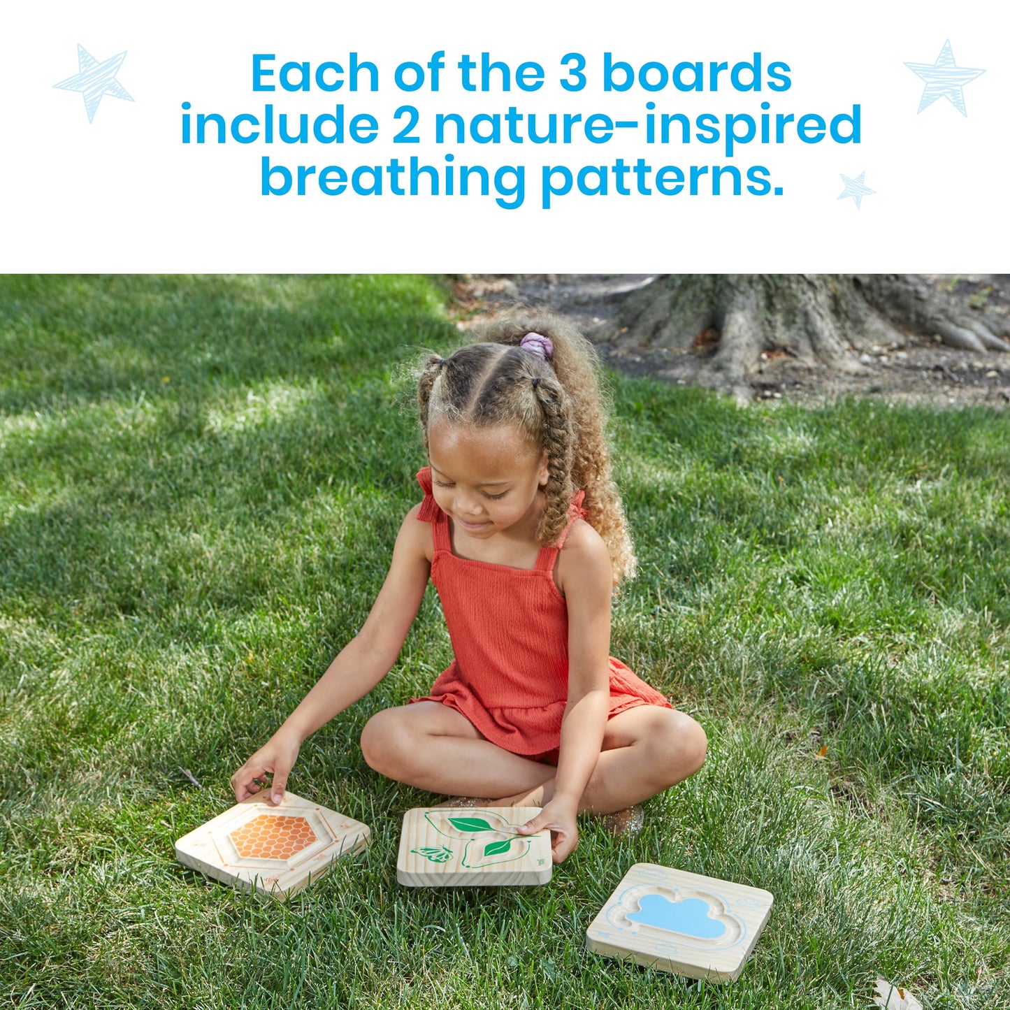 hand2mind Wooden Mindful Maze Set