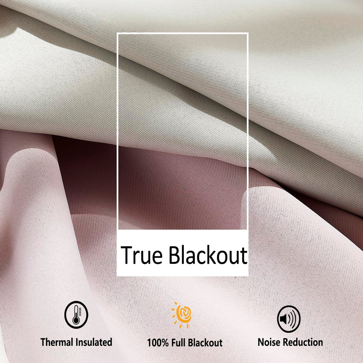 Pink Blackout-Curtains for Bedroom Pom Pom Thermal Insulated 100% Full Blackout Curtain Panels for Girls Baby Nursery Room 84 inch Energy Efficient Window Drapes for Kids 52" w x2 Panels Rod Pocket