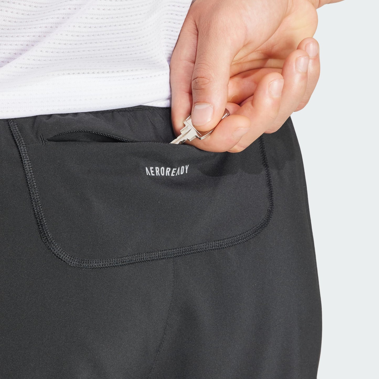 adidas Men's Own The Run Shorts, Black, Small/7" Inseam