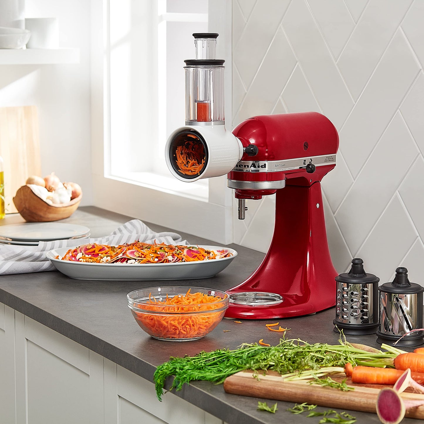 KitchenAid Fresh Prep Slicer/Shredder Attachment, KSMVSA