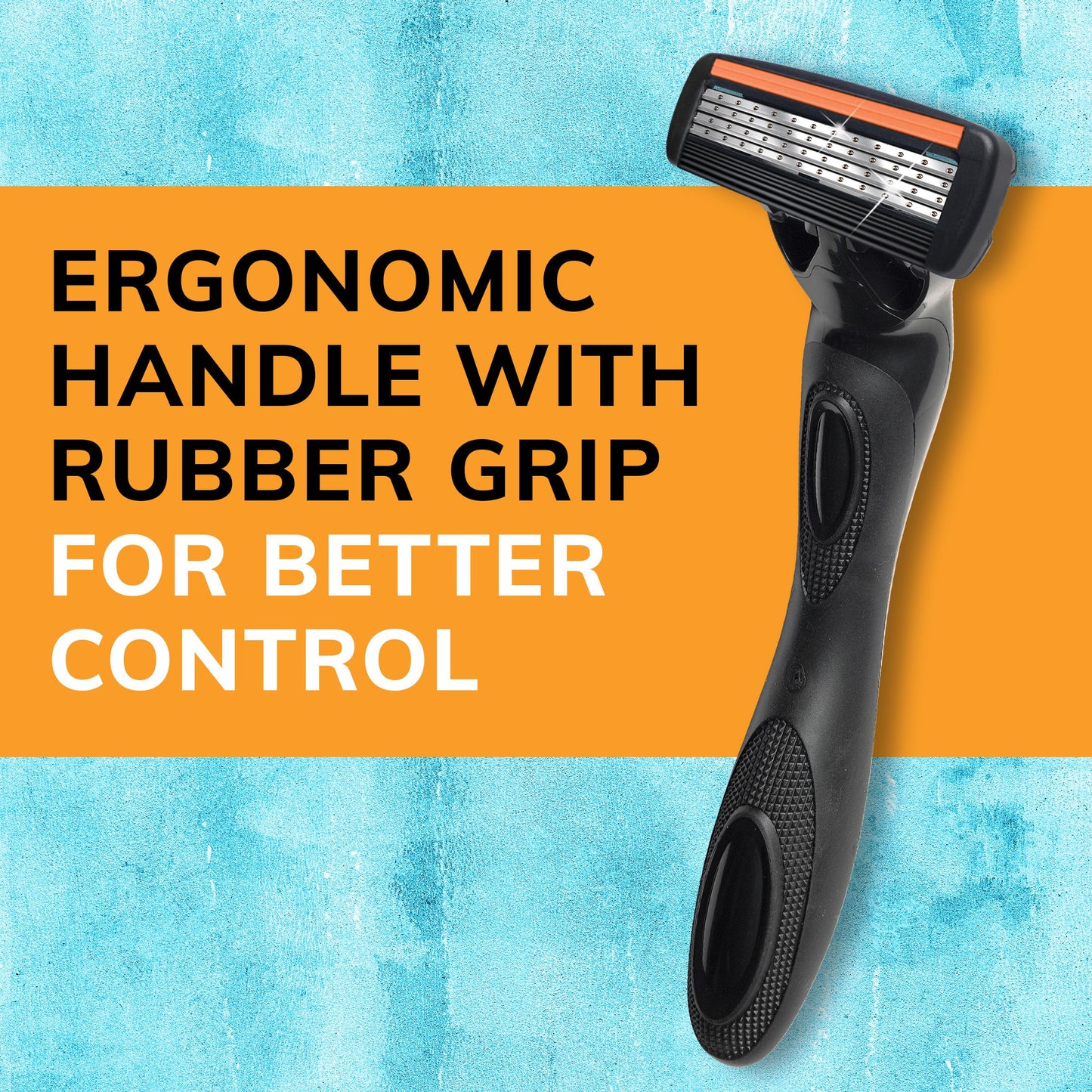 BIC Flex 4 Hybrid Men's 4-Blade Disposable Razor, 2 Handles and 20 Cartridges, Smooth and Close Shave