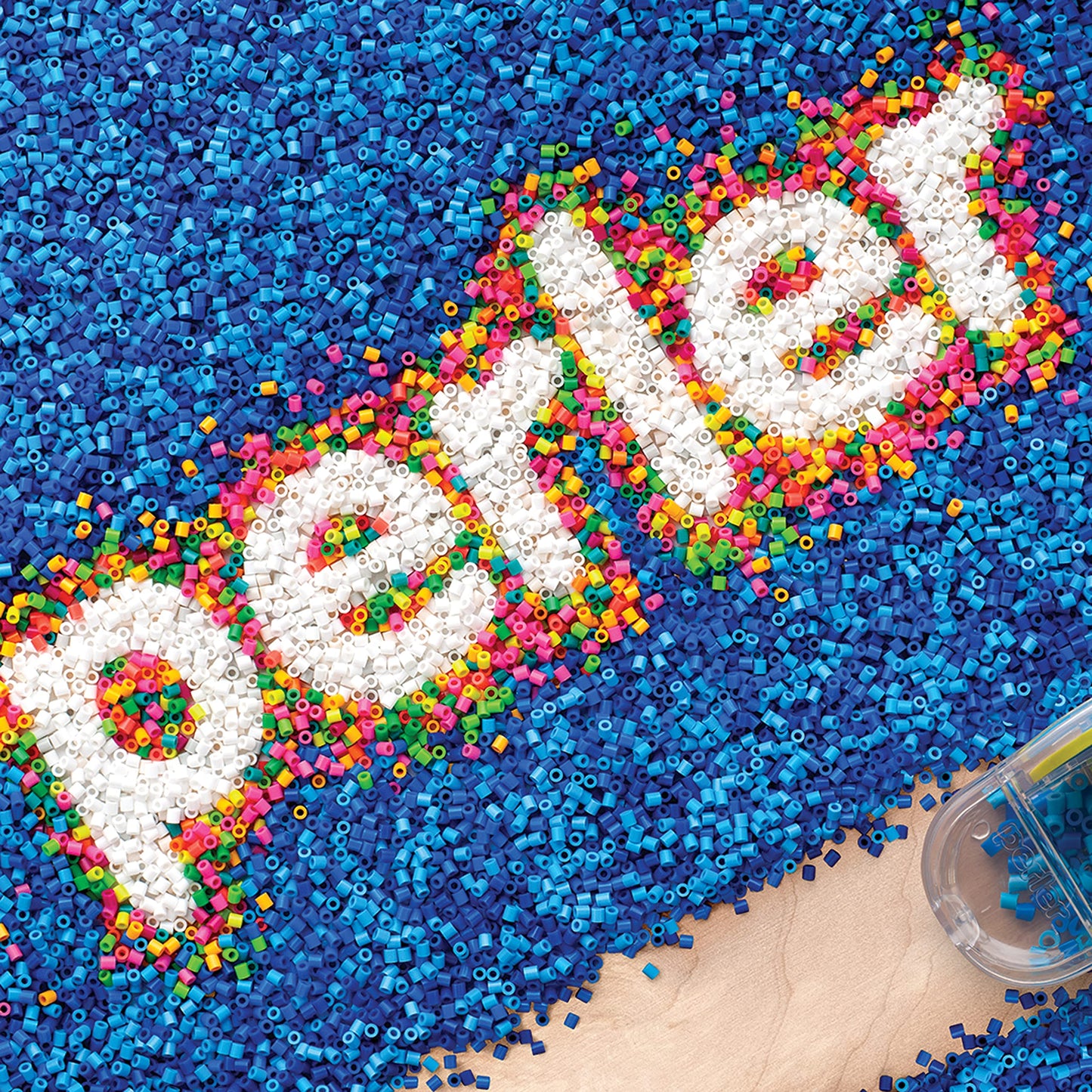 Perler Beads 22,000 Count Bead Jar Multi-Mix Colors - 17000