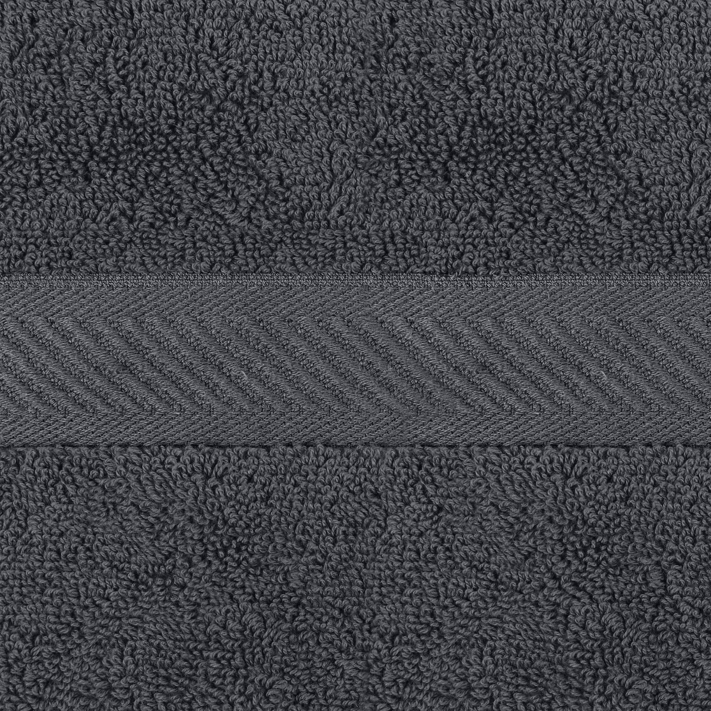 Utopia Towels 6 Medium Bath Towels, 24 by 48 Inches, 100% Cotton Towels for Pool, Spa, Gym, Quick Drying and Absorbent, Grey