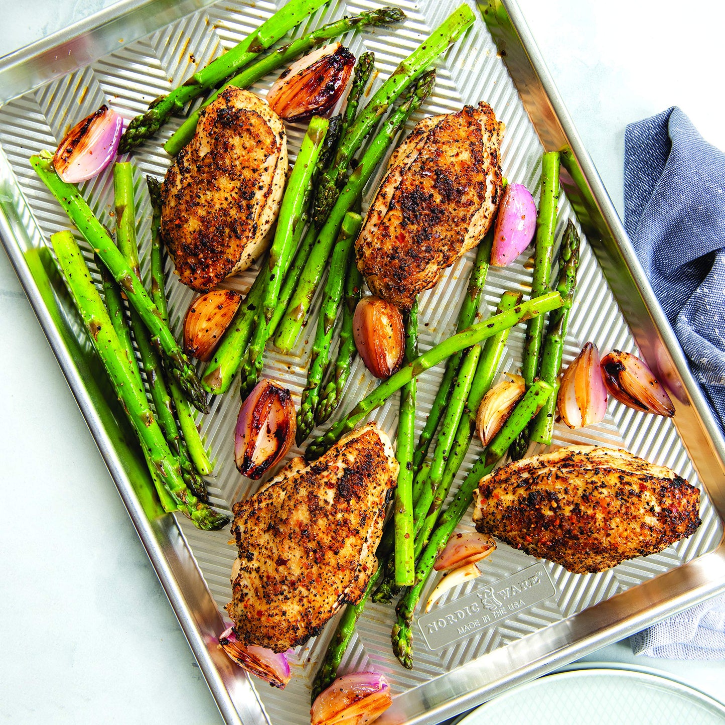 Nordic Ware Prism Baking Half Sheet 2-Pack, Natural