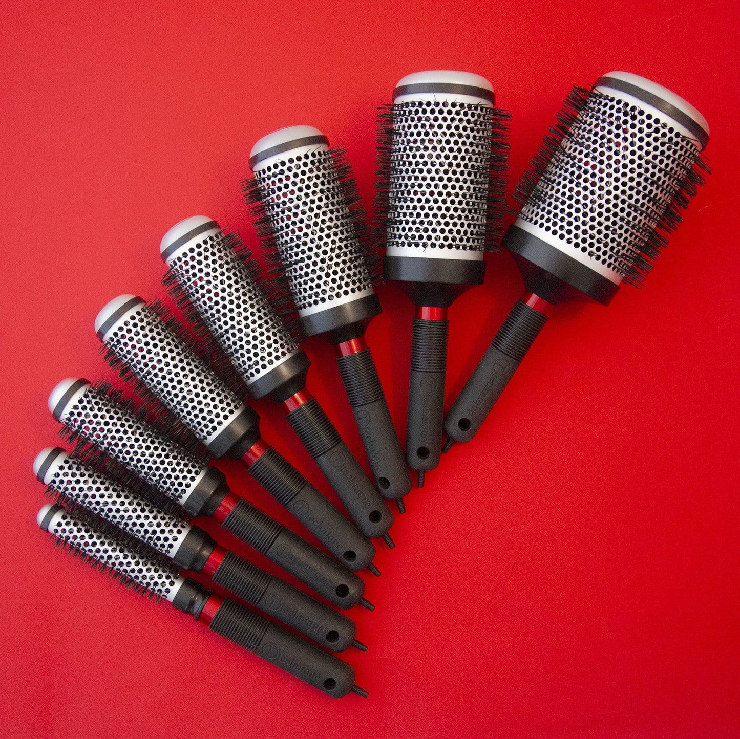 Cricket Technique Thermal Hair Brush #390 2” for Curling, and Styling – Heat-Retaining Barrel with Anti-Static Tourmaline Bristles, Round Thermal Brush, Ideal for All Hair Types