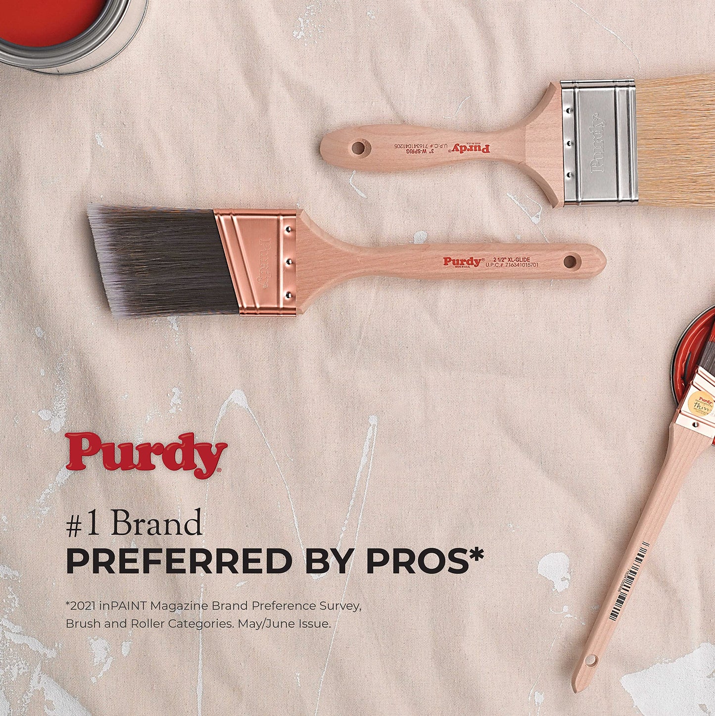 PURDY 140853100 Brush Kit, 3-Piece