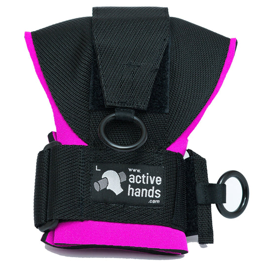 (Large, Left) - Active Hands General Purpose gripping aid PINK
