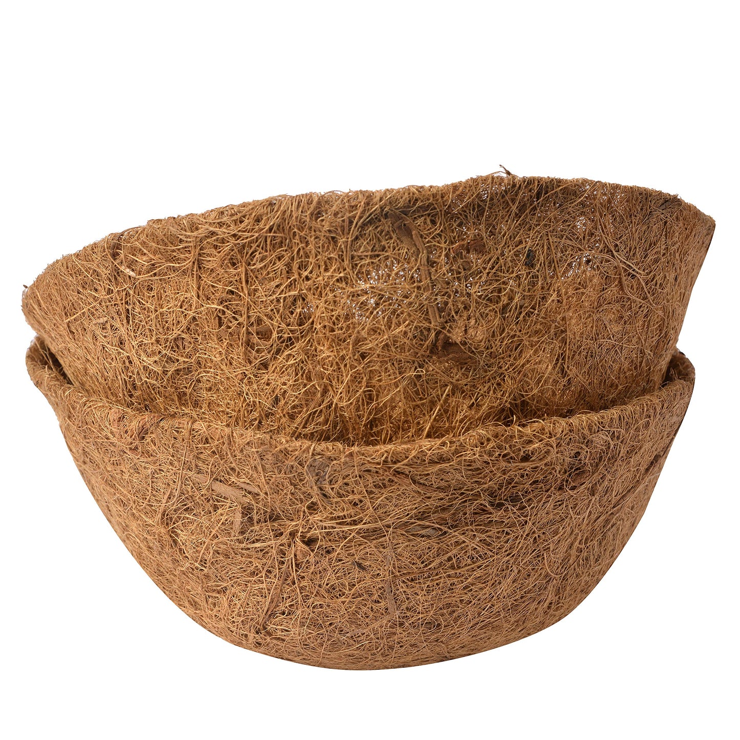 Tingmei 18 Inch Replacement Coco Liners for Hanging Basket(2 Pieces of Pack)