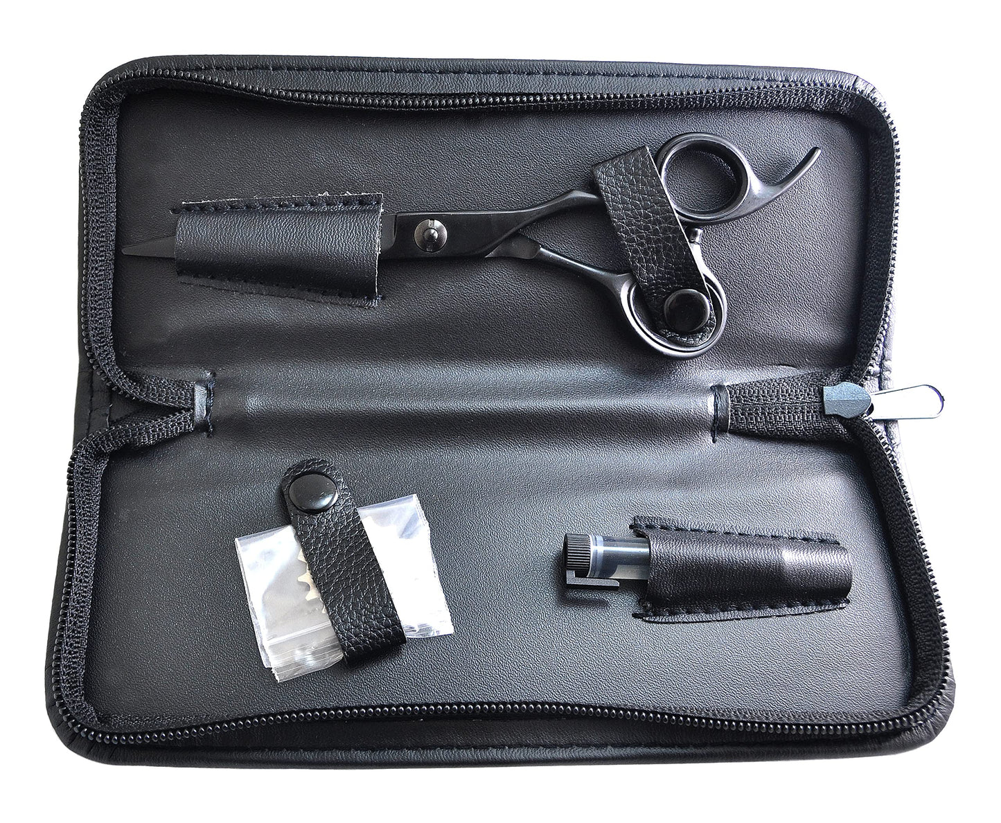 Professional Hair Scissors Salon Shears 6 Inch, Extremely Sharp 440C Blades, DynaCut Razor Sharp Haircutting Shears Hairdressing Scissors with Cleaning Oil and Leather Protection Case