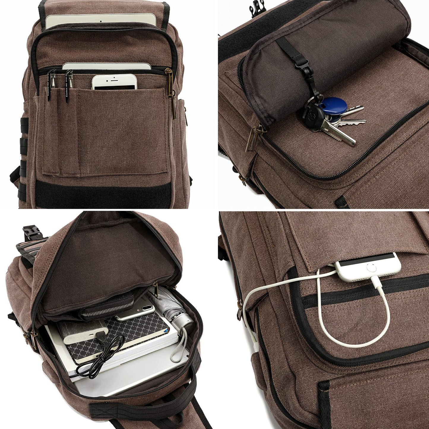 NICGID Sling Bags Chest Shoulder Backpacks, 13.3'' Laptop Backpack Crossbody Messenger Bag Travel Outdoor Men Women