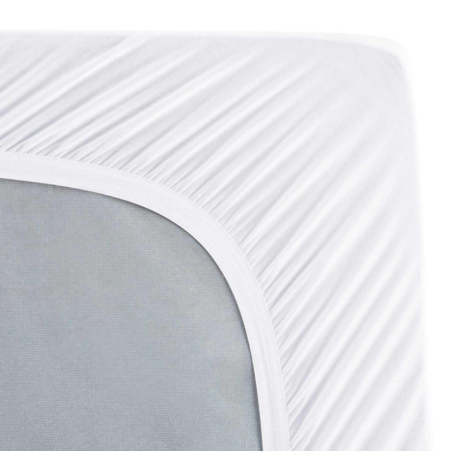 Serta ComfortSure Twin XL Mattress Cover, Fitted Pillow Top Mattress Pad, Super Soft and Breathable Quilted Cotton Protector with 18" Elastic Deep Pockets for Secure Fit, White