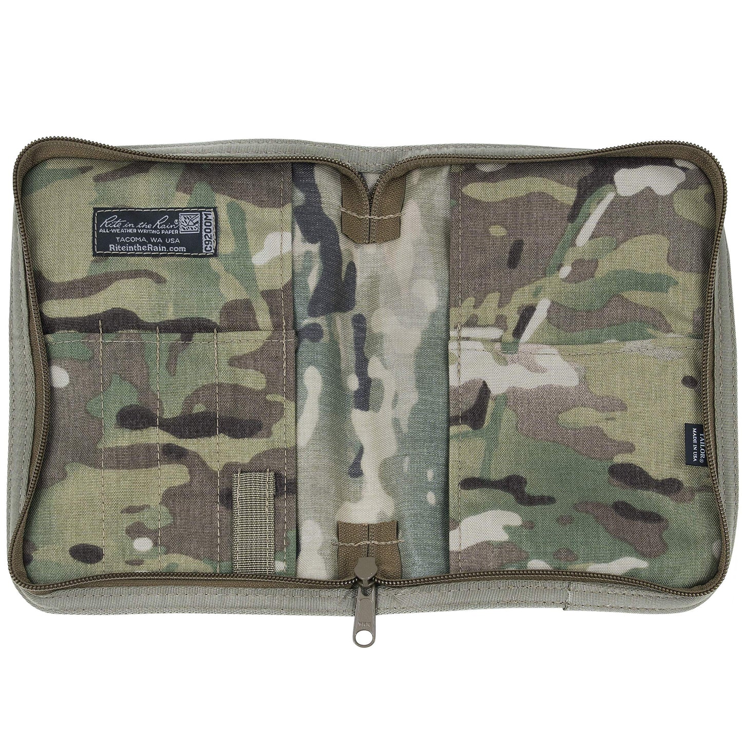 Rite in The Rain Weatherproof Cordura® Fabric, 1/2" Ring Binder Cover, 6.75" x 8.875", Multicam Cover (No. C9200M)