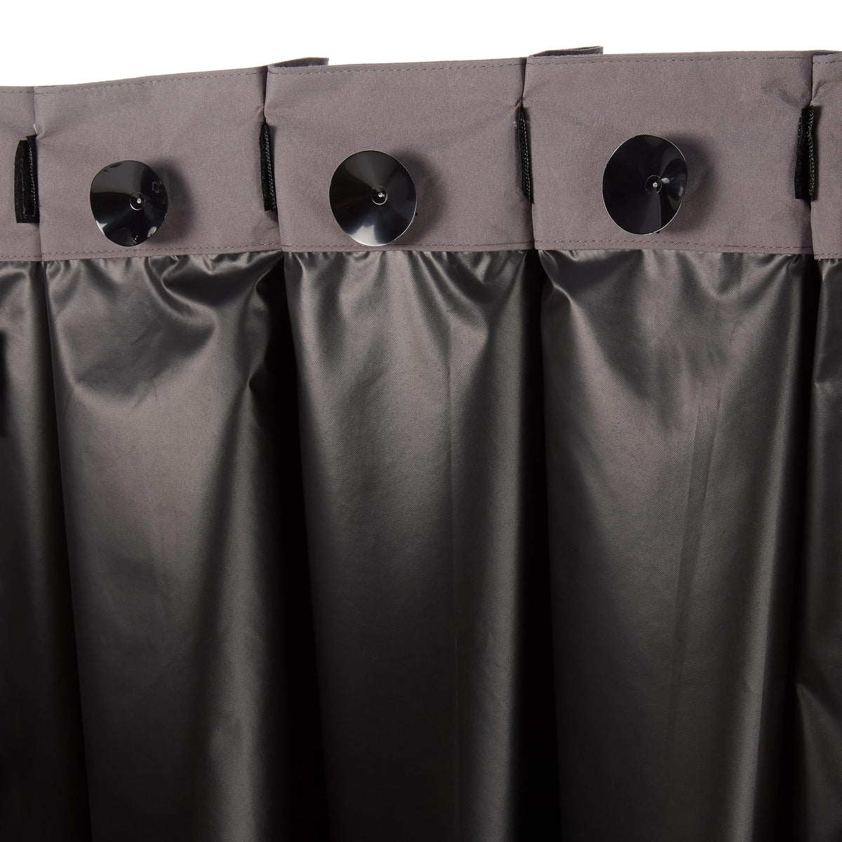 Amazon Basics Portable Window Blackout Curtain Shade with Suction Cups for Travel, Kids, and Baby Nursery - 127cm W x 198.12cm L, Dark Gray - 2-Pack