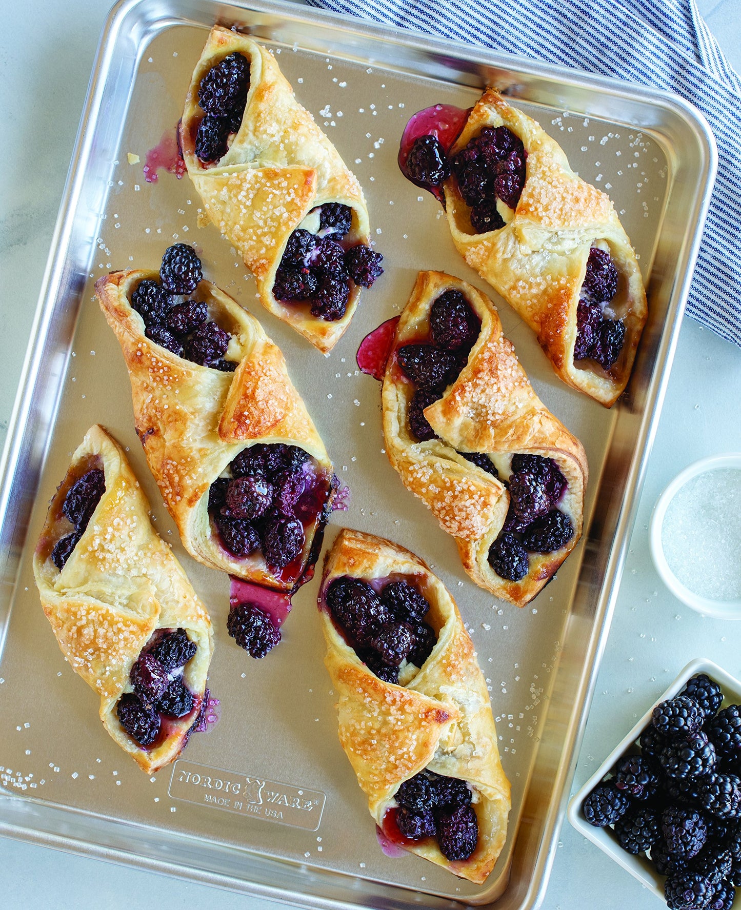 Nordic Ware Natural Aluminum Commercial Baker's Jelly Roll Baking Sheet