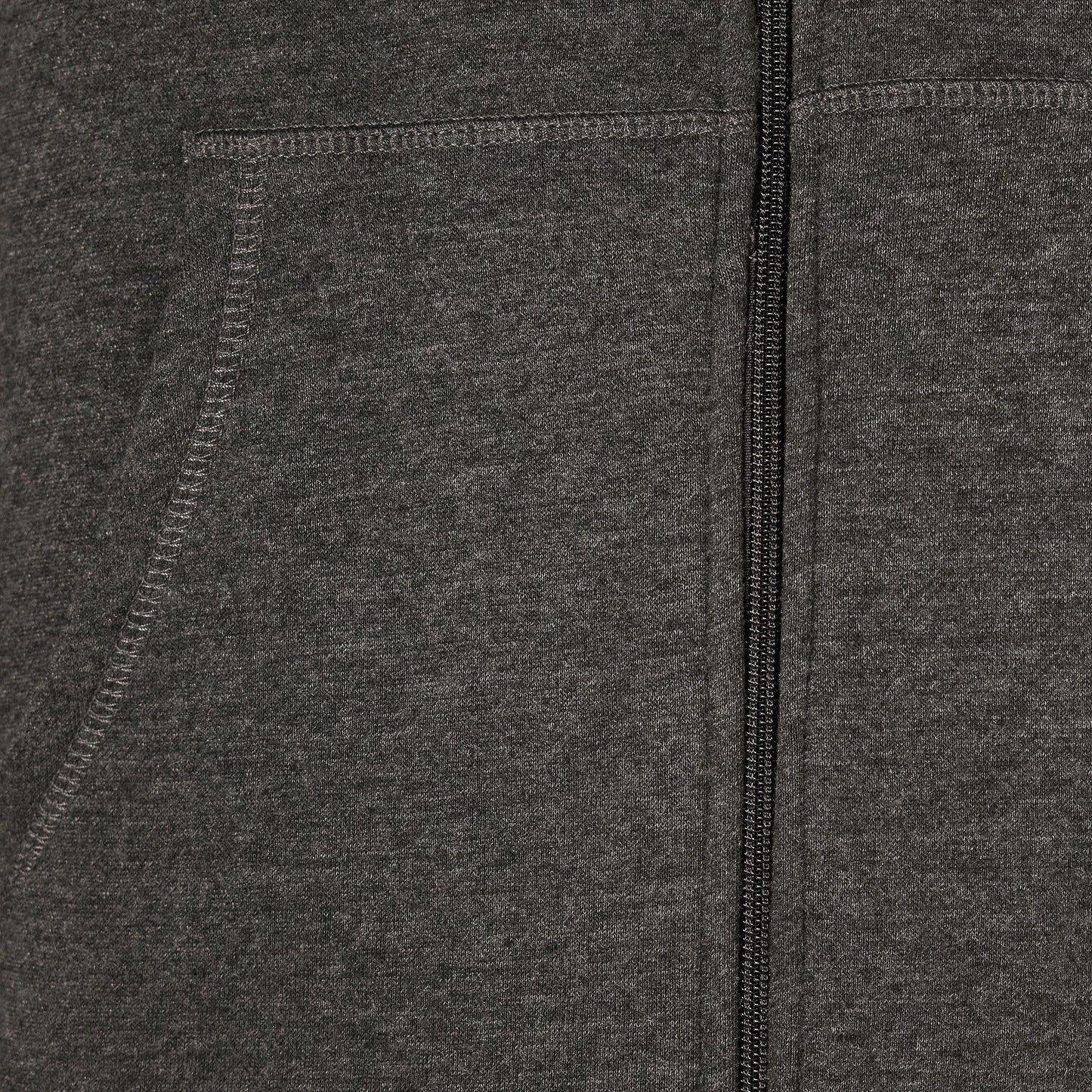 Amazon Essentials Men's Big & Tall Full-Zip Hooded Fleece Sweatshirt, Charcoal Heather, 3X Tall